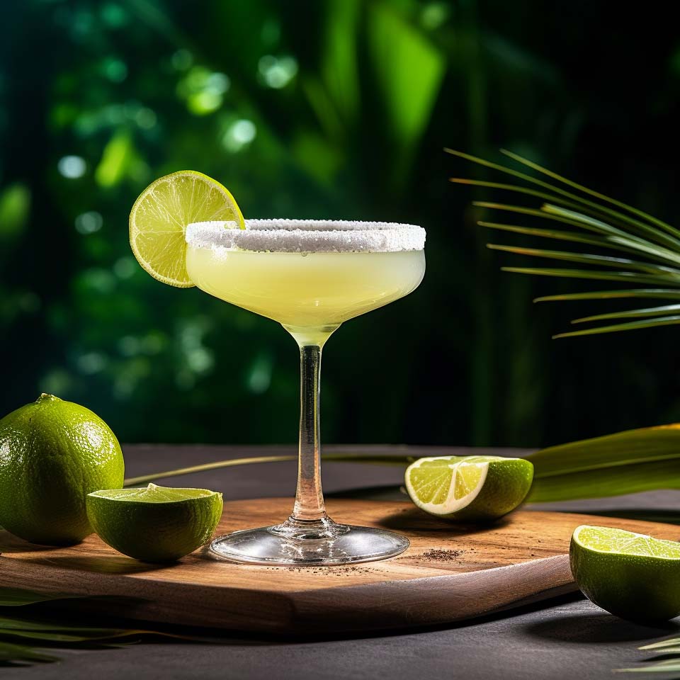 Eine Margarita mit Salzrand - nomnomnom.
