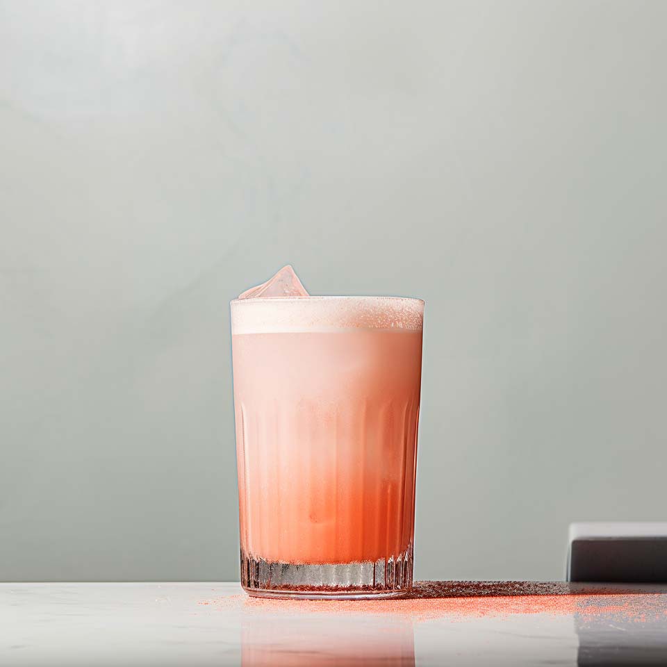 Der Baby Turtle Cocktail - pink, cremig, kräftig.