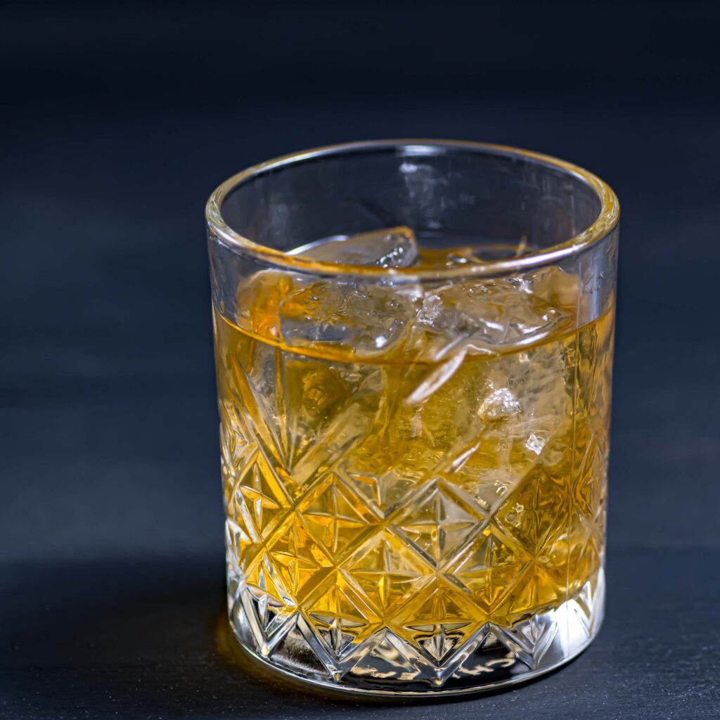 Der Godfather Cocktail ist ein Kind der 70er, genauso wie der namensgebende Film "Der Pate".