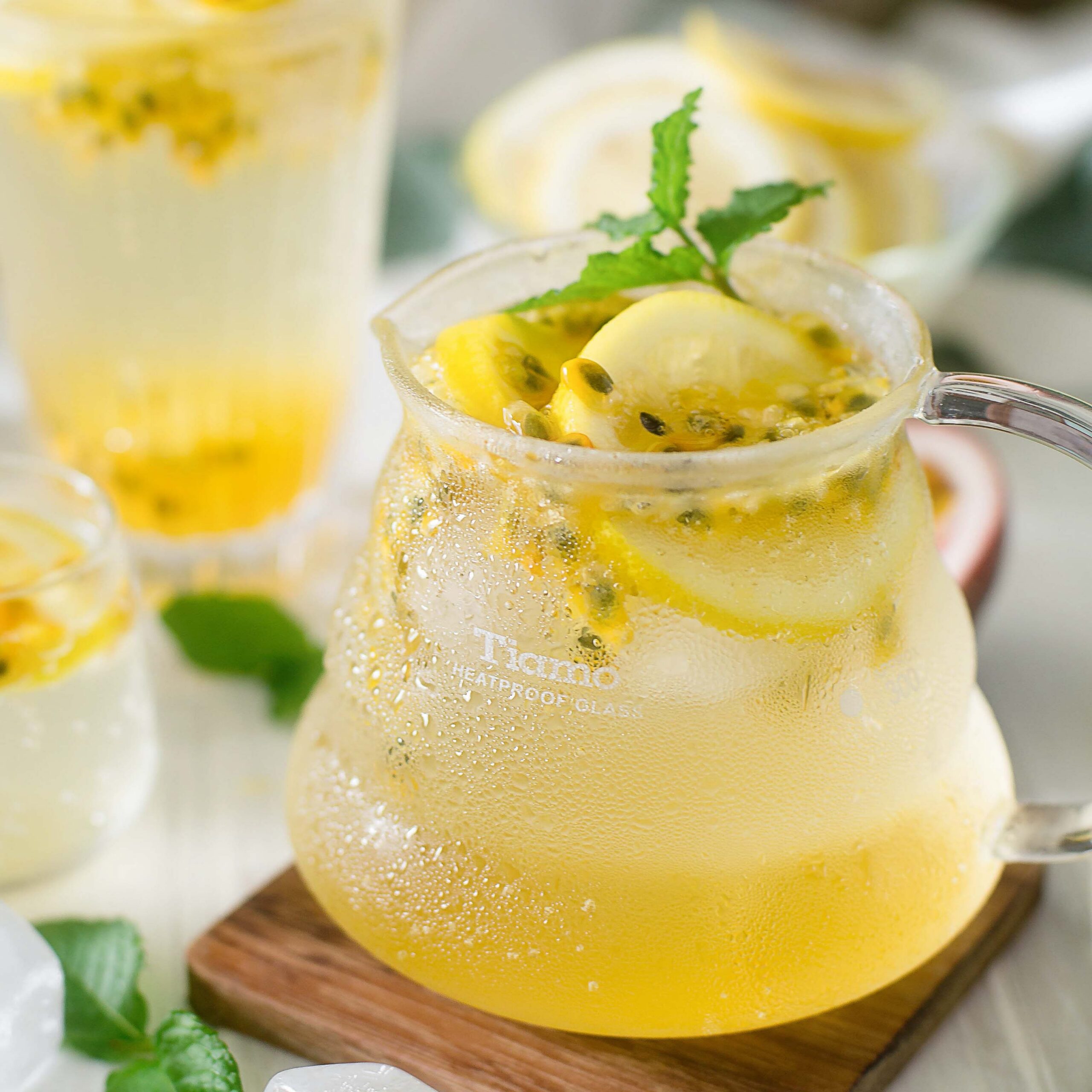 Ein Ipanema-Cocktail - ersatzweise mit Zitrone. Schmeckt auch.