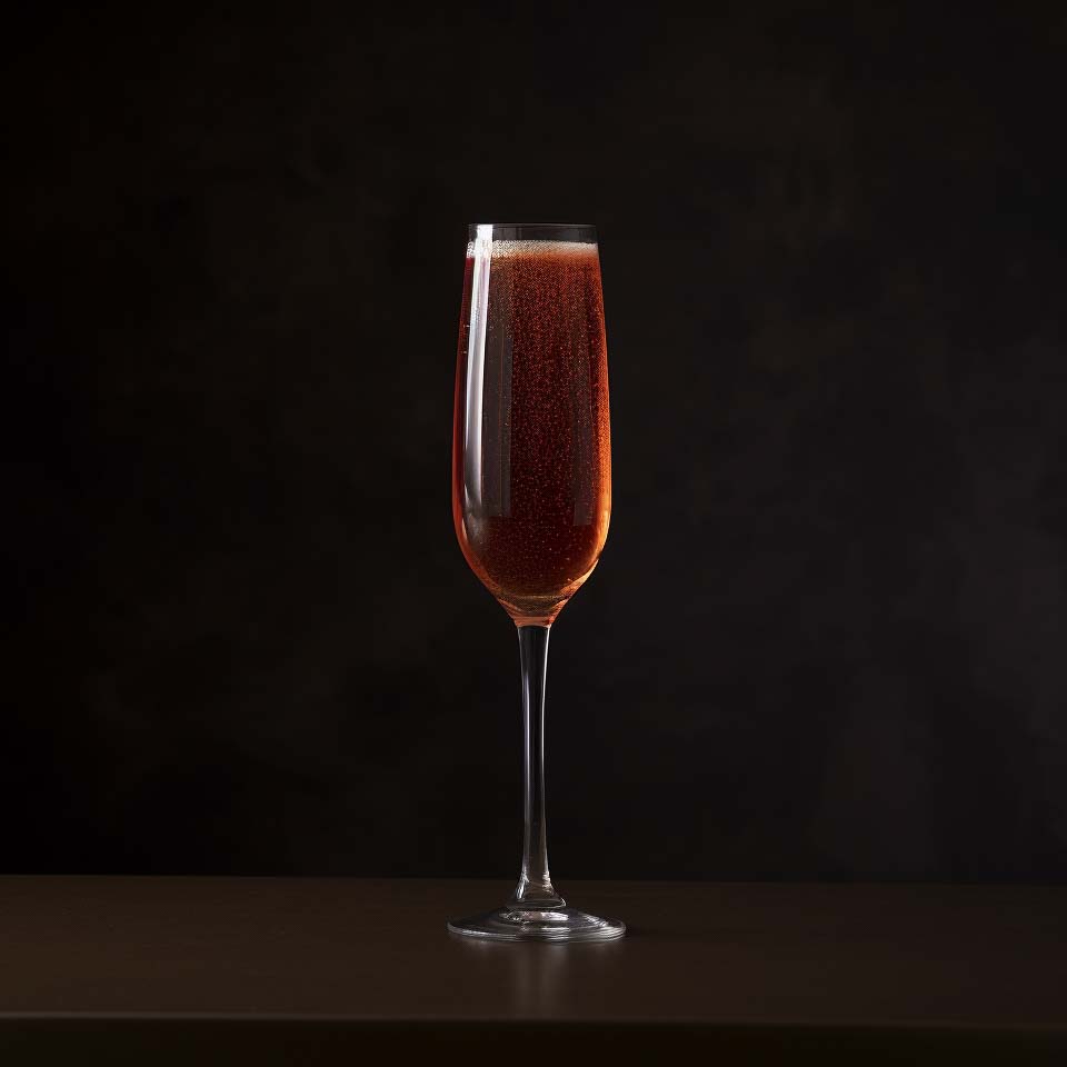 Ein leckerer Kir Royal an Silvester.