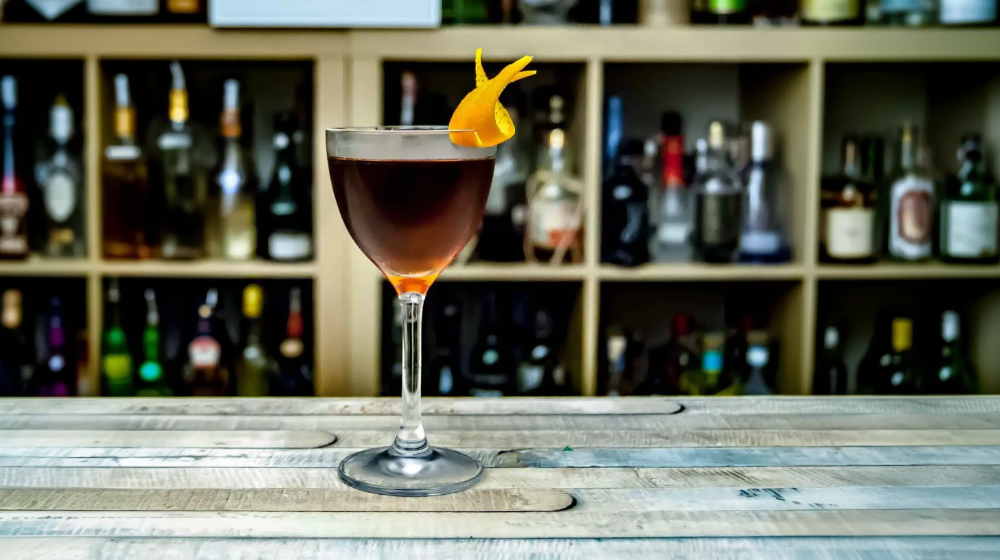 Freimeisterkollektiv Straight Rye Whiskey im Manhattan Cocktail.