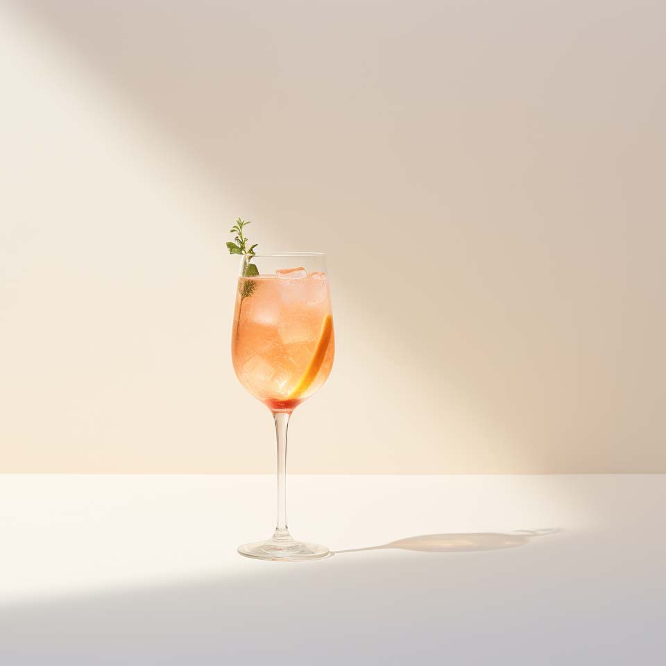 Der Sarti Spritz ist dank seiner intensiv-pinkten Farbe auch ein optisches Highlight.