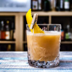 Salted Caramel Whiskey/Rum Sour
