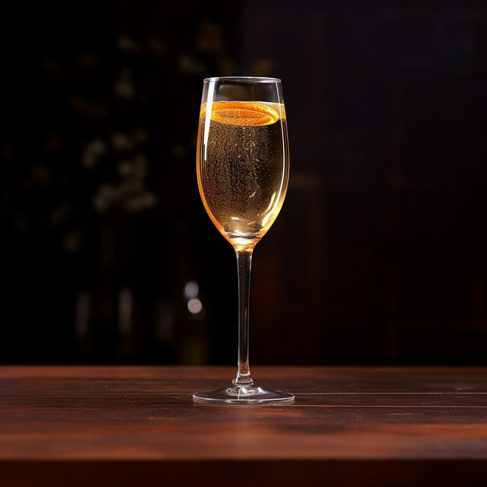 Der Seelbach Cocktail - perfekt für Silvester übrigens.