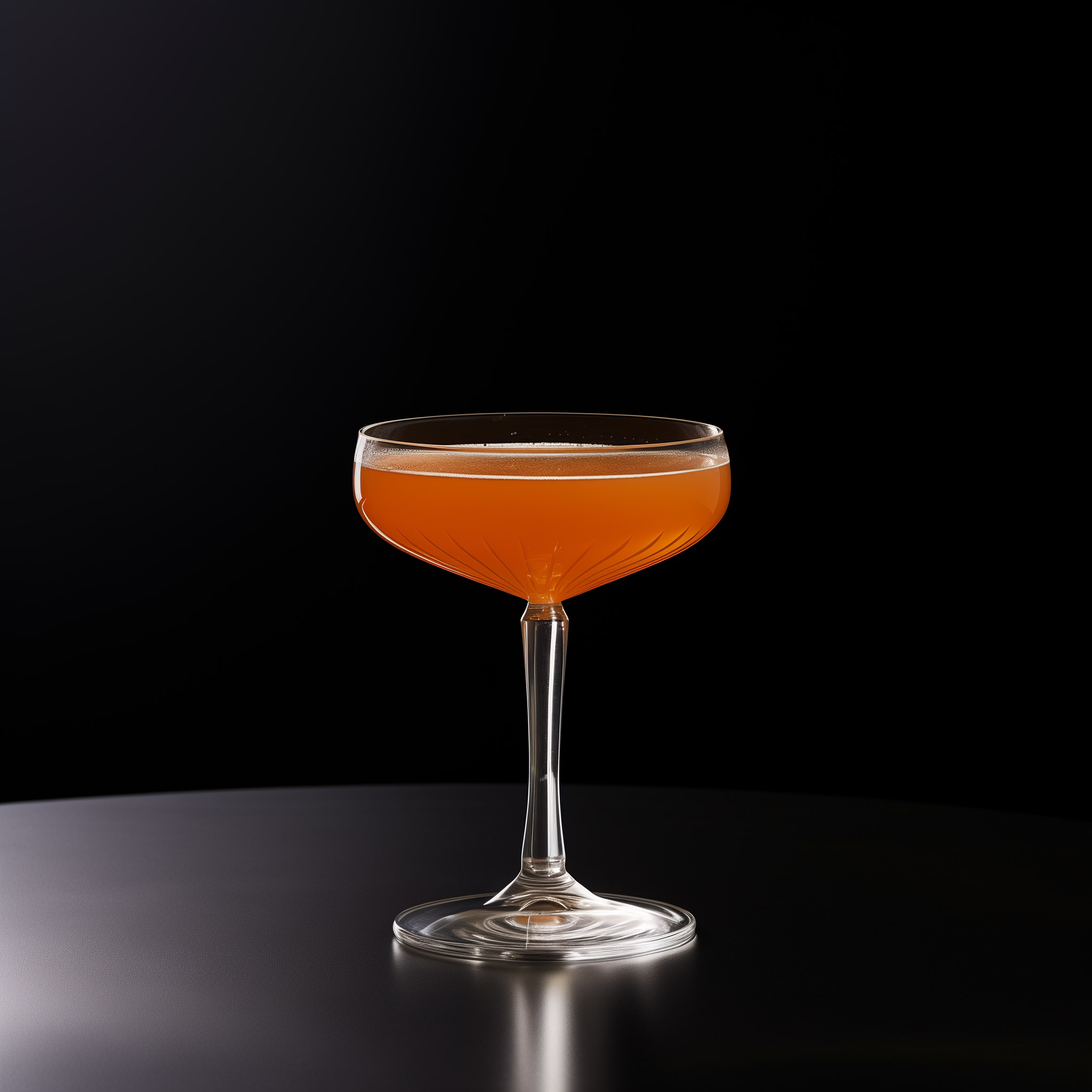 Ein moderner Japanese Cocktail - geschüttelt und mit etwas mehr Orgeat als üblich.