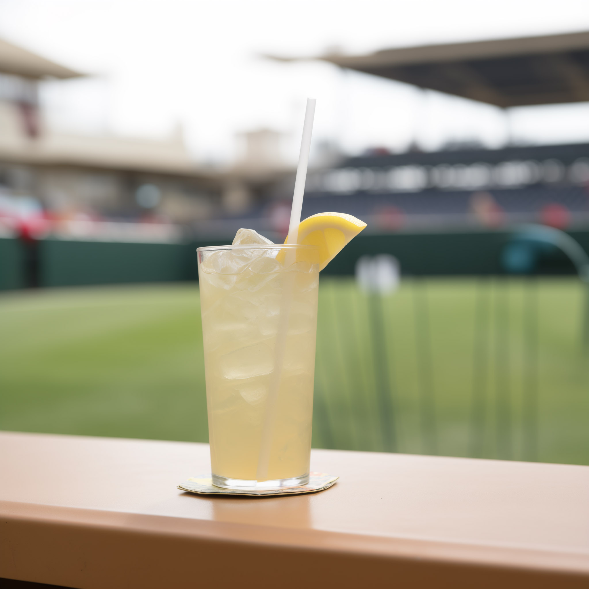 Ein Collins-Cocktail mit Dry Gin, Zuckersirup, Zitronensaft und Soda.