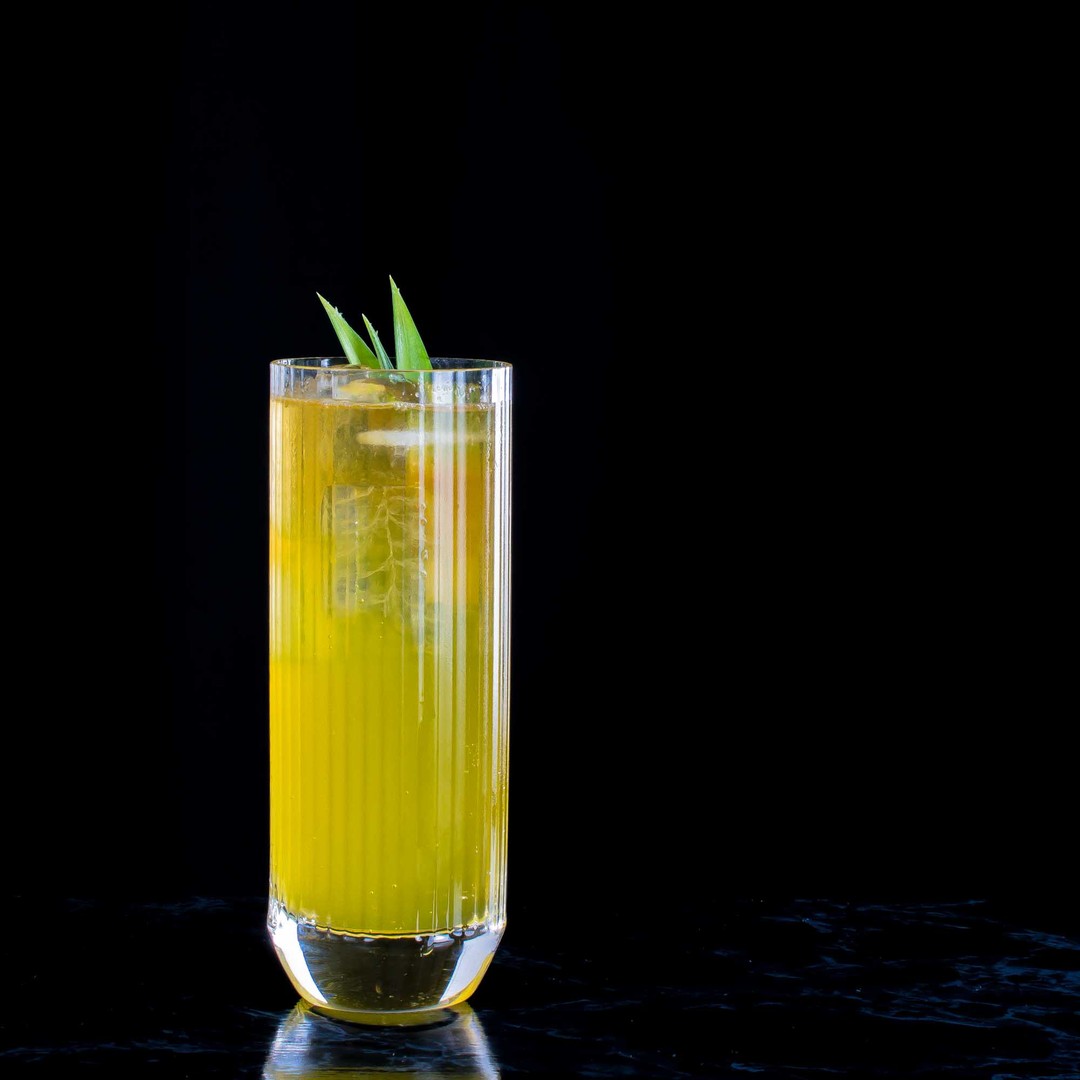 Ein Pineapples in the Storm Cocktail.