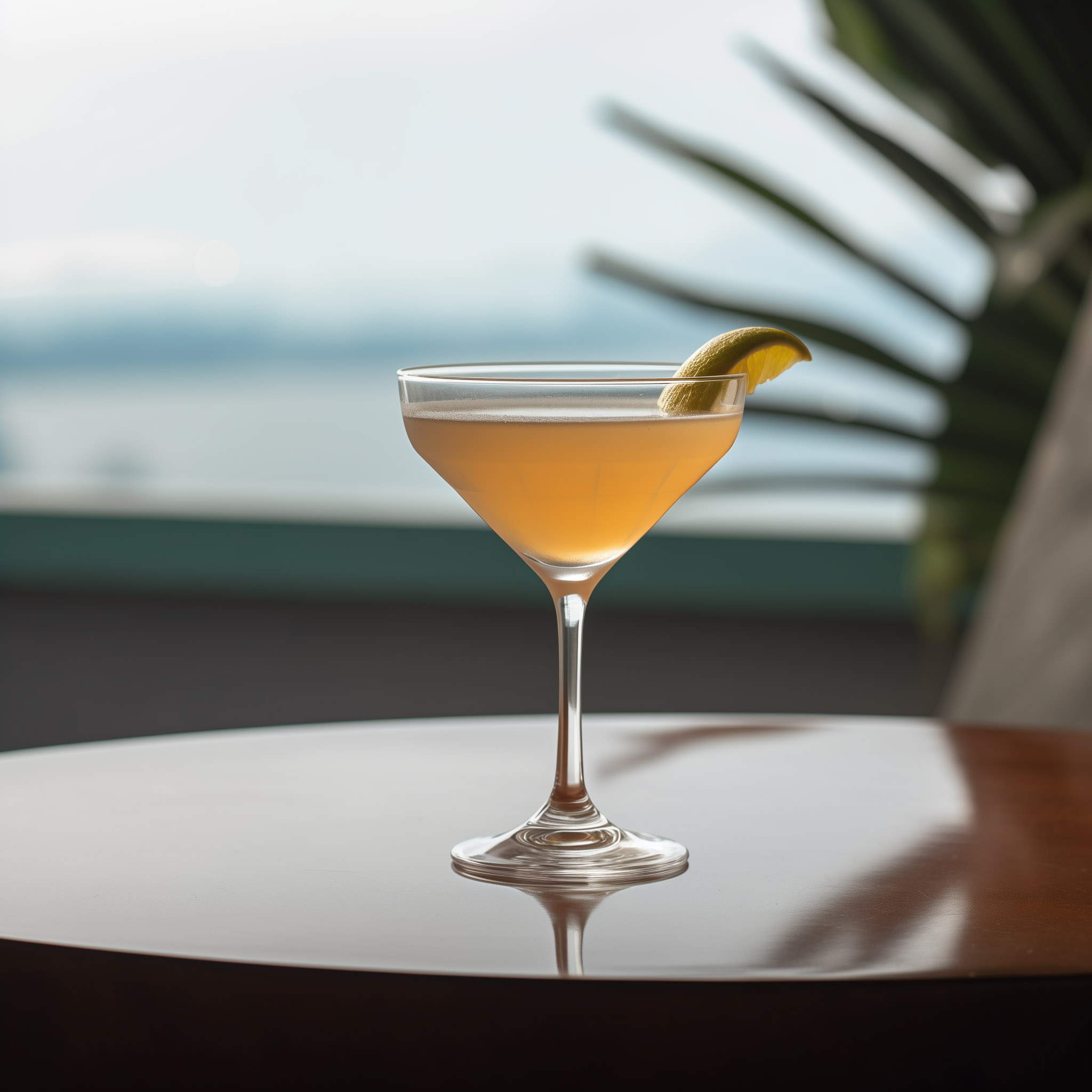 Die Hauptzutaten für den Royal Bermuda Yacht Club Cocktail sind Rum und Falernum, der ihm auch die gelbe Farbe spendiert.