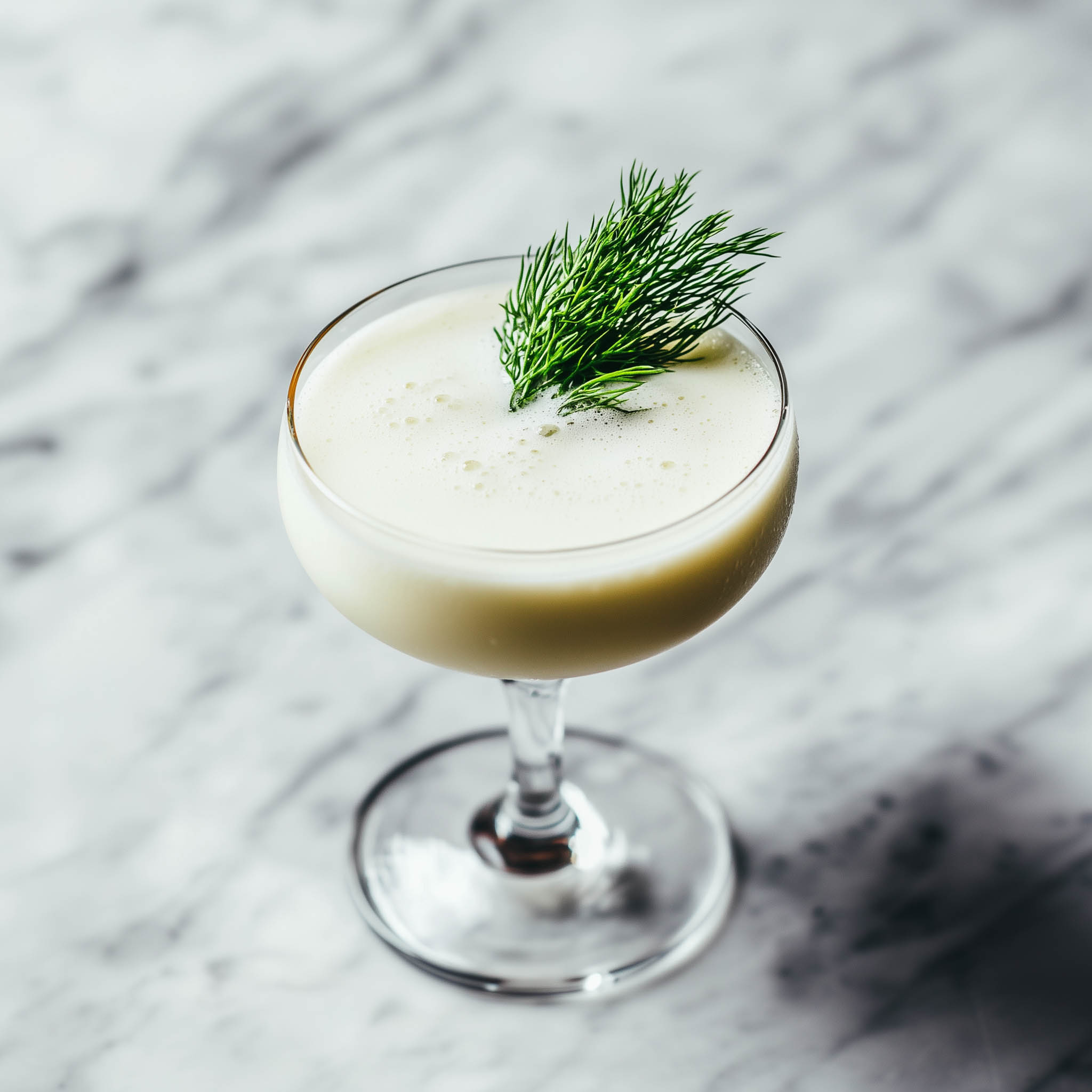 Ein Dillinger Cocktail - Schoko trifft Dill.