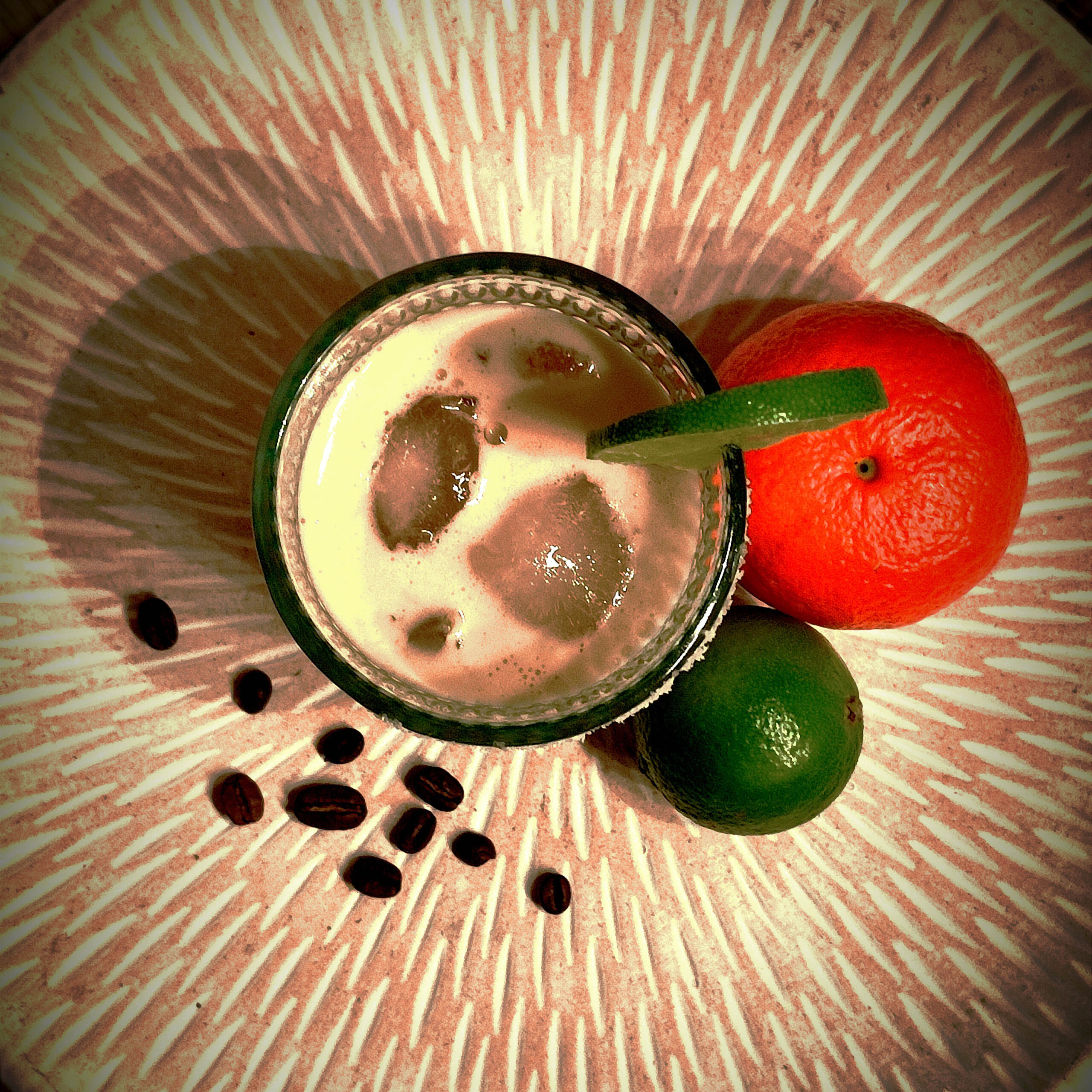Eine Tropical Coffee Margarita, eingeschickt von Thore.