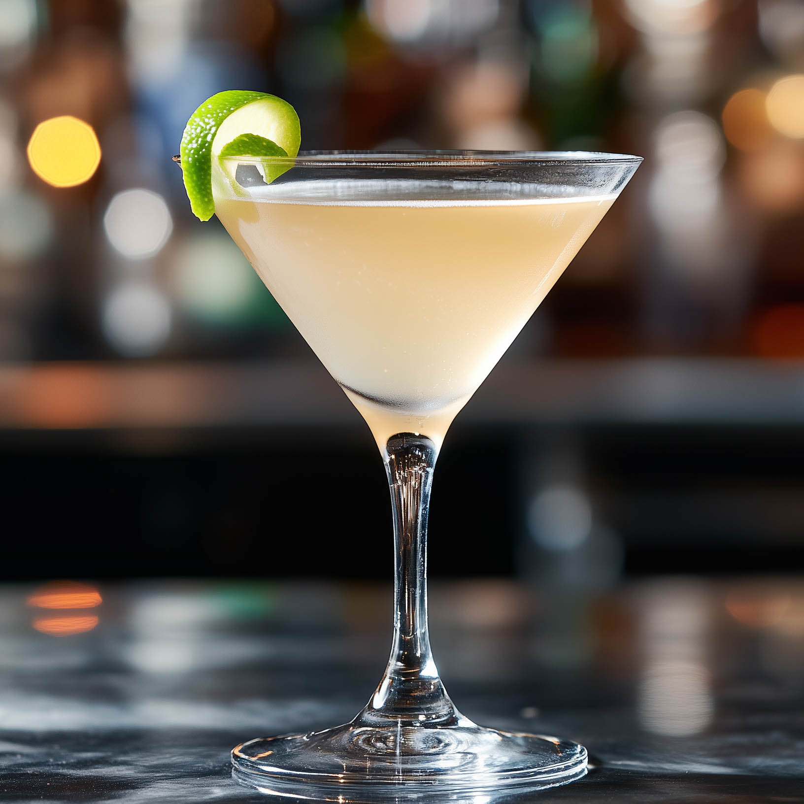 Ein Swizzler's Vesper Cocktail mit Hausberg Gin No. 1.