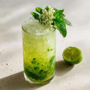 Grüner Highball Twist